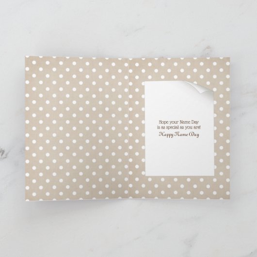 Carte Poussin de fête (Intérieur)