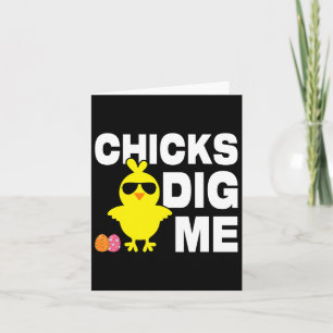 Carte Poussins Me Creuser Hommes Garçons Drôle Chasse au