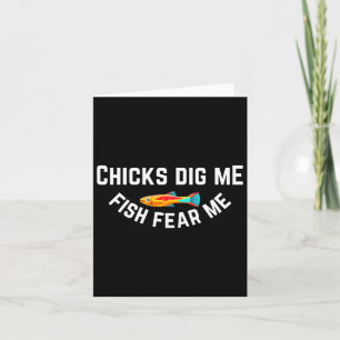 Carte Poussins Me Creux Poissons Craignent Moi