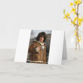 Carte Poutine boit ! (Fleur jaune)