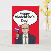 Carte Poutine - Bonne Saint Valentin - - Élection  (Fleur jaune)
