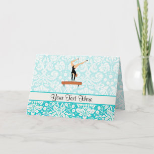 Carte Poutre de balance de gymnastique