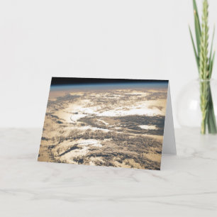 Carte Poutres De Soleil Au Large De L'Océan Atlantique