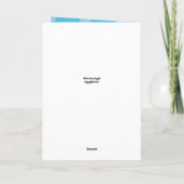 Carte Pouvez-vous deviner? | Drôle de lapin de Pâques dé (Dos)