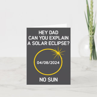 Carte Pouvez-Vous Expliquer Une Éclipse Solaire_ Pas De