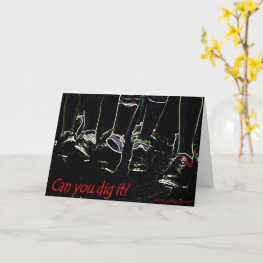 Carte Pouvez-vous le creuser ? (Fleur jaune)