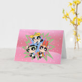 Carte Powerpuff Girls Powfactor (Fleur jaune)