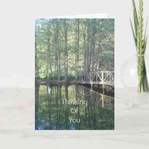 Carte Prairie d'arbres Nature Reflet