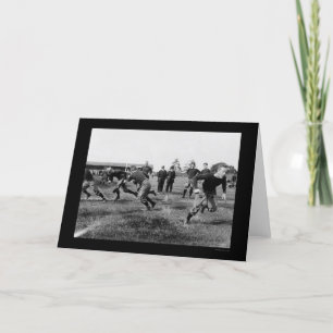 Carte Pratique en matière 1912 du football de Yale