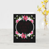 Carte Pray Hope Dont Worry Padre O Prayer Of Calm  (Fleur jaune)