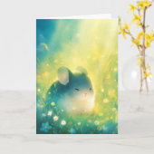 Carte Pré de lumière de Chinchilla (Fleur jaune)