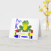 Carte Pré-K (Fleur jaune)