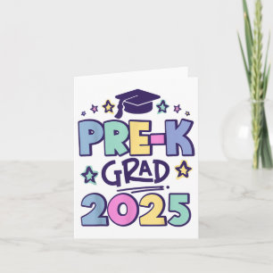 Carte Pré-k Grad 2025 Diplôme préscolaire 2025 _1