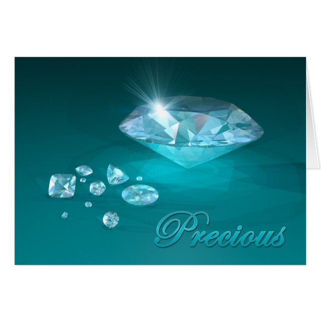 Carte précieuse (Devant horizontal)