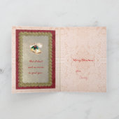 Carte Precious African Doll Holiday Card (Intérieur)