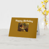 Carte PreciousInHisSightbyOlsen, joyeux anniversaire (Fleur jaune)