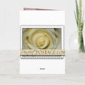 Carte Premier anniversaire (Dos)