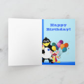 Carte Premier anniversaire (Intérieur)