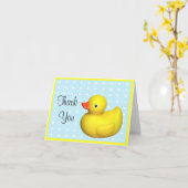 Carte Premier Anniversaire Caoutchouc (Fleur jaune)