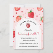 Carte Premier anniversaire de Berry, Fête du 1er anniver (Devant)