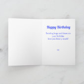 Carte Premier anniversaire de Grand-Maître (Intérieur)