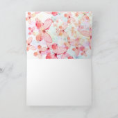 Carte Premier anniversaire de Mariage (Intérieur)