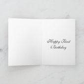 Carte Premier Anniversaire | Et Bénédictions Divines (Intérieur)
