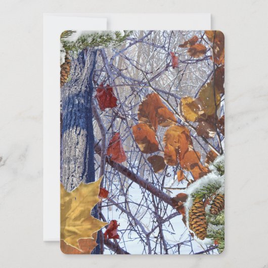 Carte Premier Camouflage hivernal de neige (Devant)