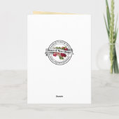 Carte Premier Chalice Communion Roses d'accueil (Dos)