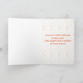 Carte Premier citrouille heureux de petit-fils de (Intérieur)