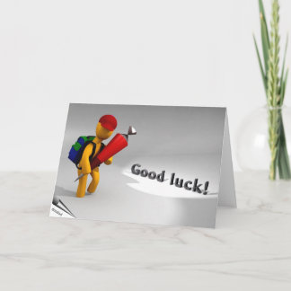 Carte Premier jour à l'école