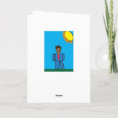 Carte Premier jour de travail (Dos)