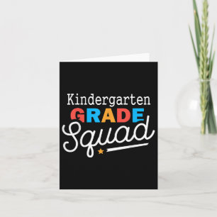 Carte Premier Jour D'Enfance Enseignant De Squad Retour