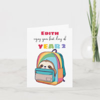premier jour nouvelle année scolaire Fils Fille mi