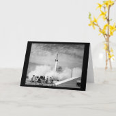 Carte Premier lancement de Rocket, Cap Canaveral, (Fleur jaune)