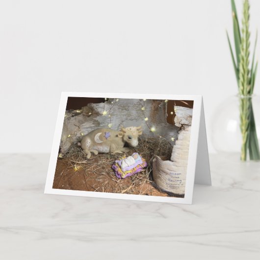 Carte Premier Noël 3D (Devant)