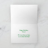 Carte Premier nom "GRACE" Fun "HAPPY BIRTHDAY" (Intérieur)