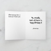 Carte Premier Up, Joyeux Anniversaire !! (Intérieur)