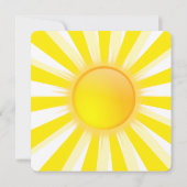 Carte Premier Voyage Autour Du Soleil 1Er Anniversaire C (Dos)