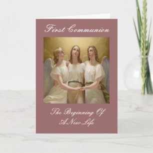 Carte Première communion