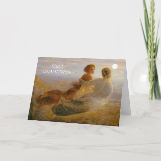 Carte Première communion (Devant)