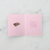 Carte Première communion Fille noire (Intérieur)