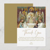 Première communion Merci Jésus avec enfants