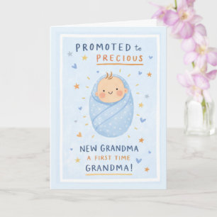 Carte Première fête des Mères en tant que grand-mère, no