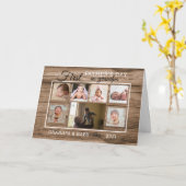 Carte Première Fête des pères En Tant Que Grand-Père 7 P (Fleur jaune)