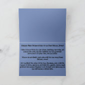 Carte Première fête des pères heureuse ! (Intérieur)