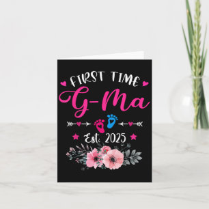 Carte Première fois G-ma 2025 Fête des Mères Future Mama