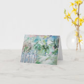 Carte Première neige à NewBridge (Fleur jaune)