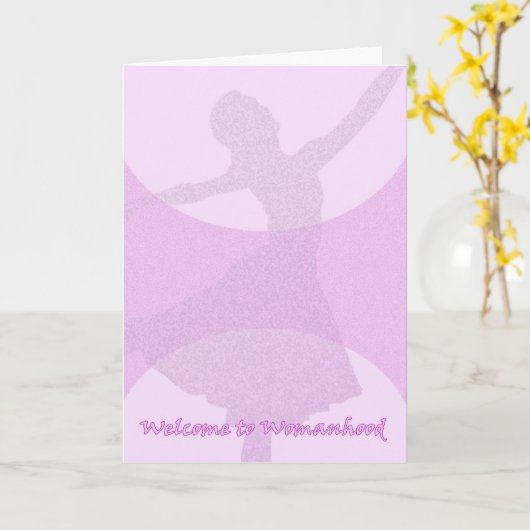 Carte Première période, 1ère période, féminité (Fleur jaune)