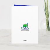 Carte Première photo 4 juillet du bébé (Dos)